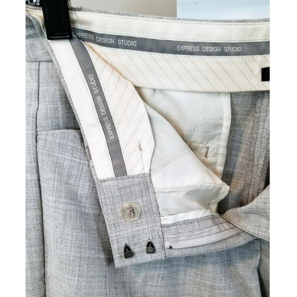 Express 'Editor' Dress Pant - Light Gray - Picture 4 of 8
